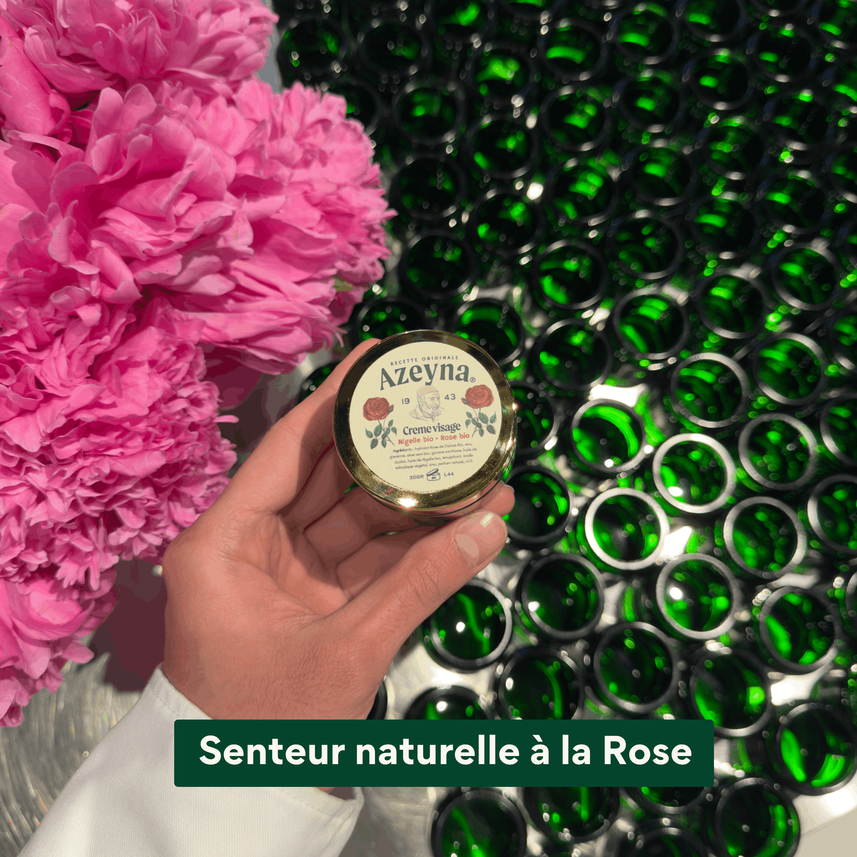 Creme visage Rose & Nigelle bio