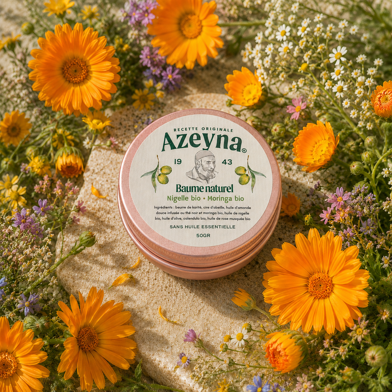 Baume naturel Calendula bio