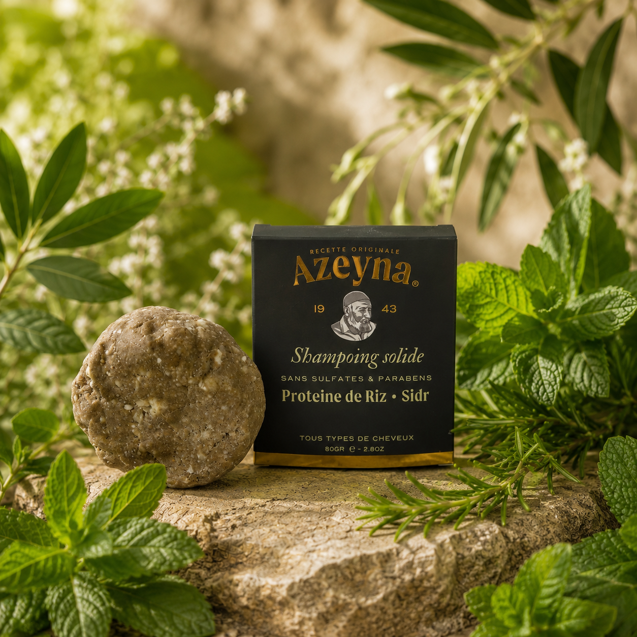 Shampoing solide Proteine de Riz