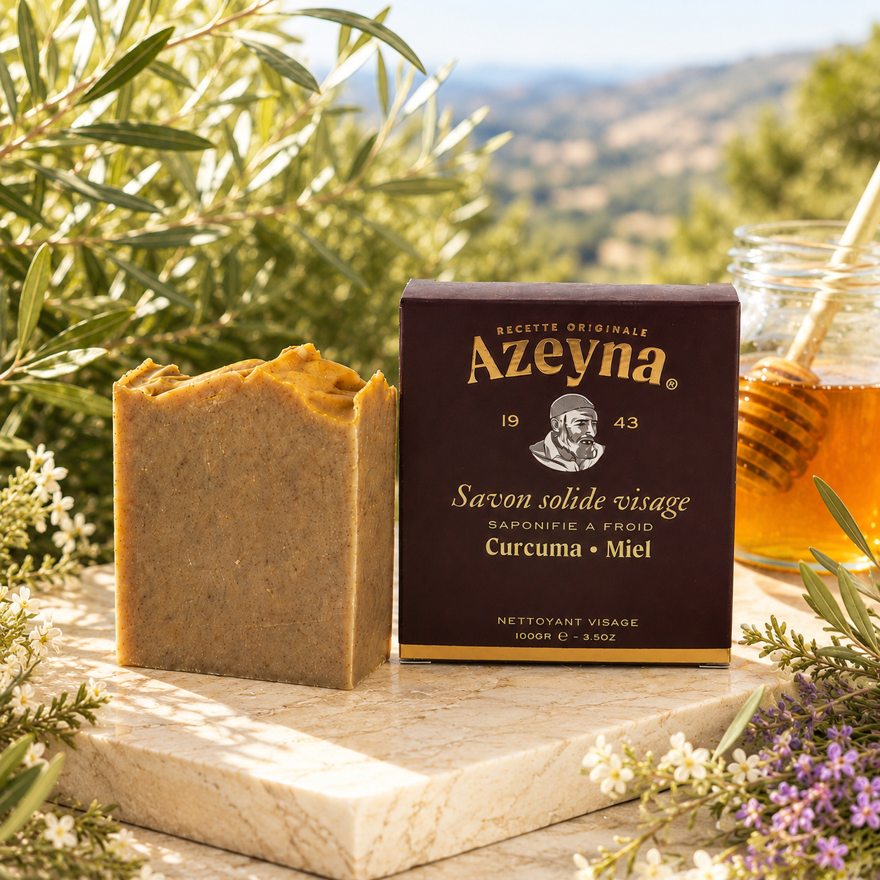 Savon Curcuma & Miel bio