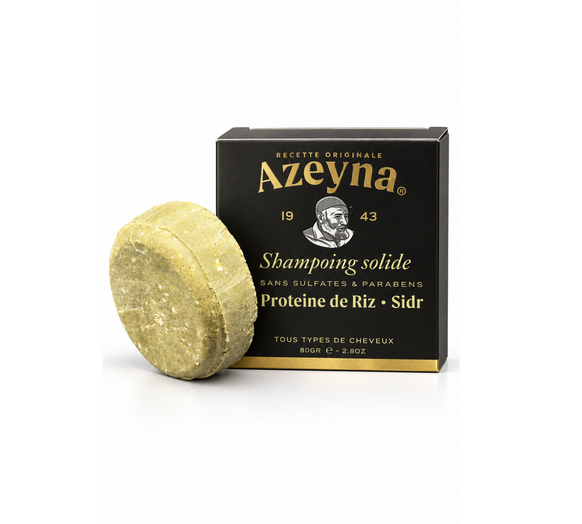 Shampoing solide Proteine de Riz